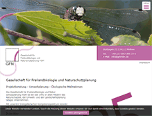 Tablet Screenshot of gfnmbh.de
